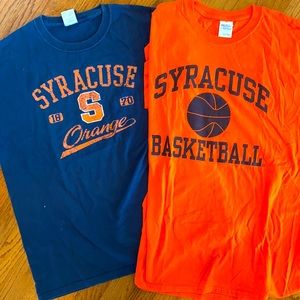 Set of Men’s Syracuse T-shirts